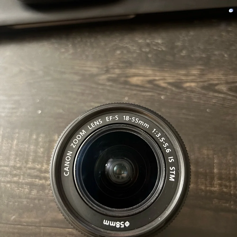 Canon Black EF-S 18-55mm Lens